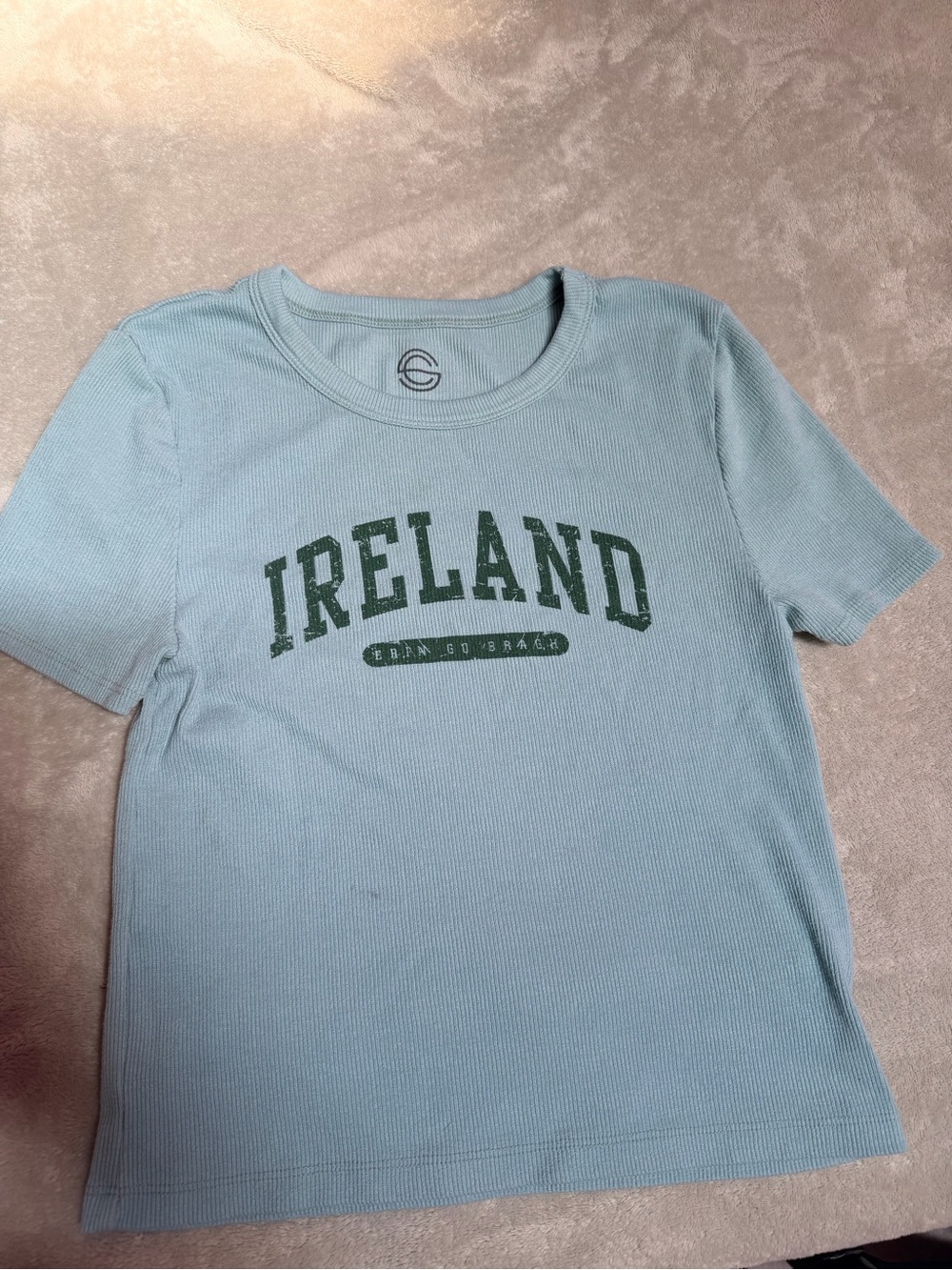 Kids Light Blue 'Ireland' Graphic Tee by Circo